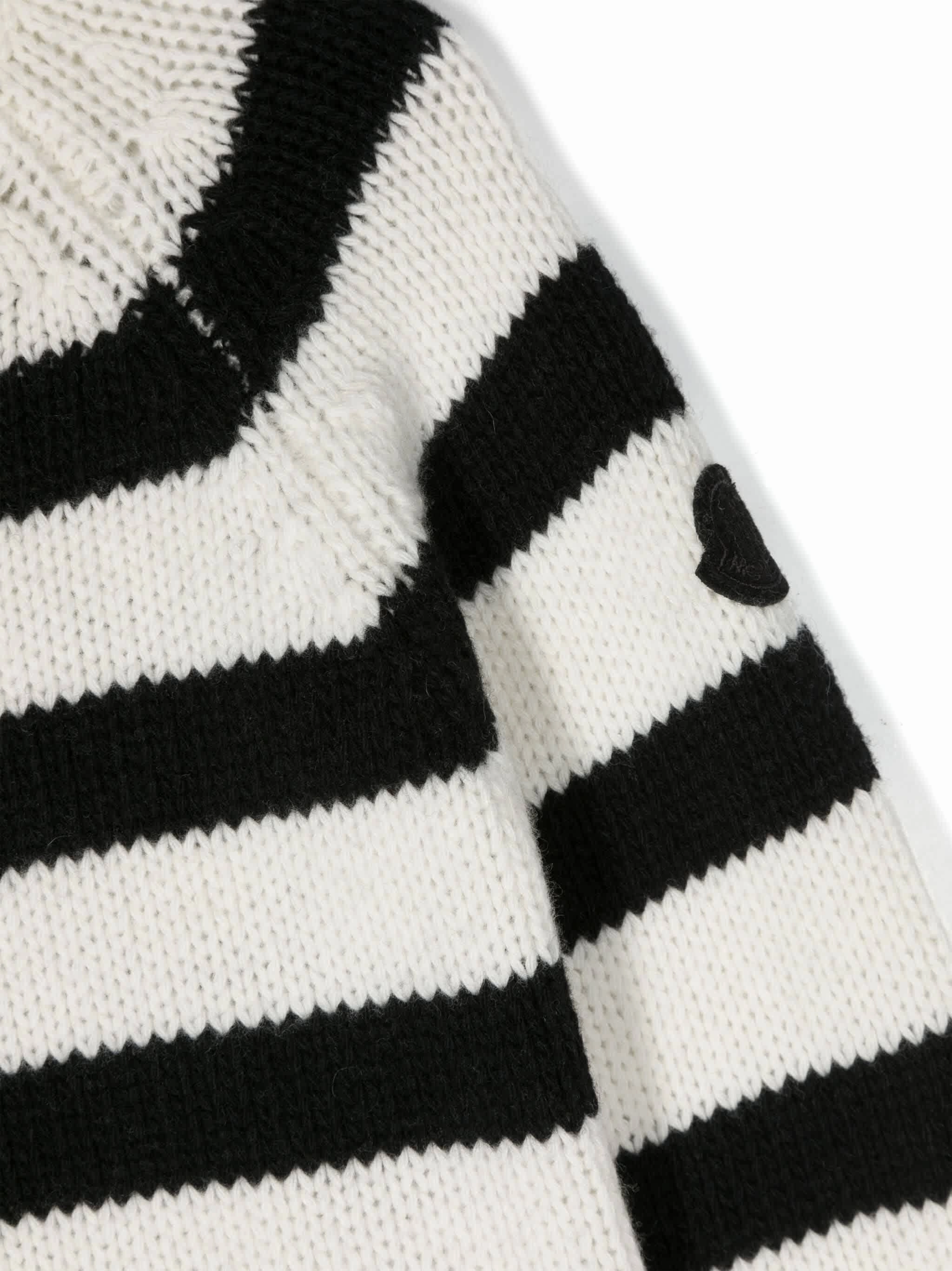 Moncler Virgin-Wool Jumper Girls Tunic Top