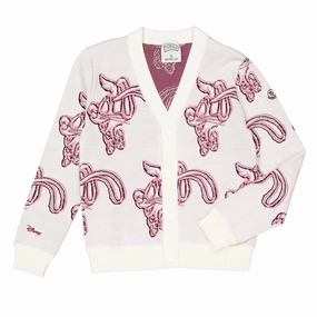 Moncler X Disney Kids Roger Rabbit Cotton Cardigan ruffle tops girls, long sleeve tees girls