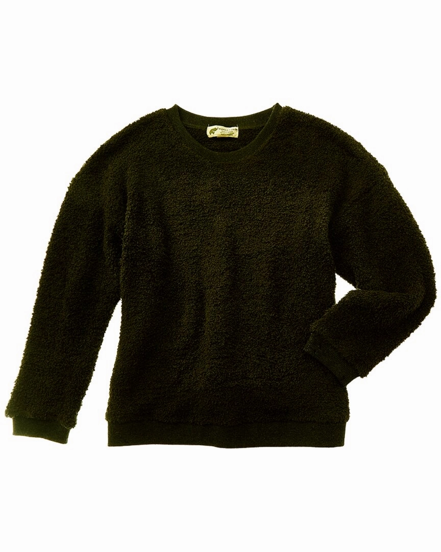 Monica   Andy Brushed Yarn Sporty Sweatshirt Girls Tunic Top