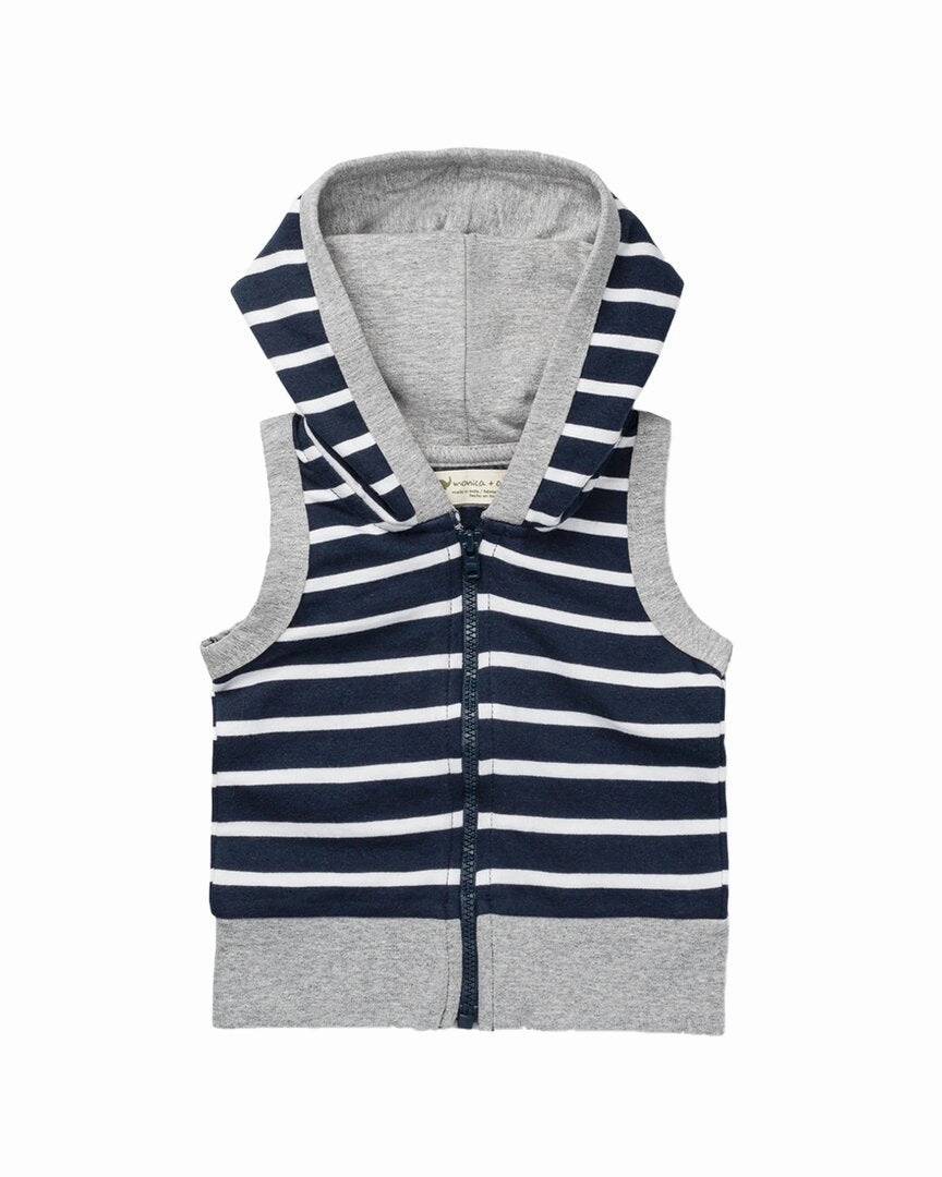 Monica   Andy Zip-Up Hoodie ruffle tops girls, long sleeve tees girls