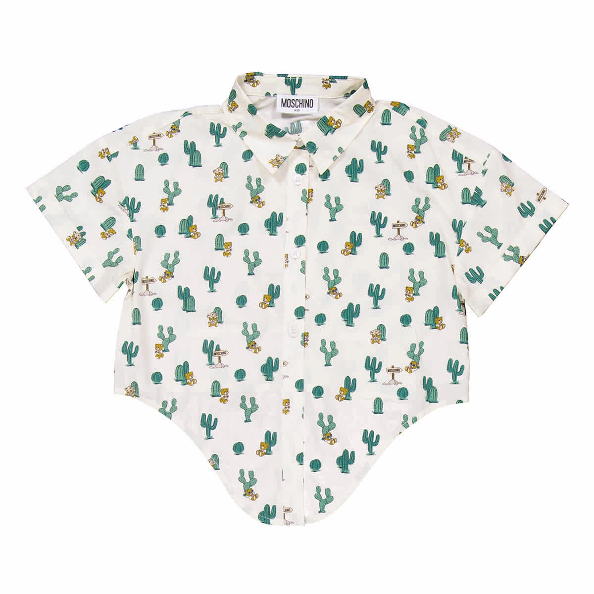 Moschino Girls Graphic-Print Short Sleeve Shirt ruffle tops girls, long sleeve tees girls