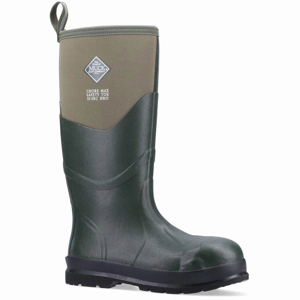 Muck Boots Chore Max S5 Safety Wellington Lightweight Running Shoes,Slip On Athletic Shoes,Breathable Workout Shoes