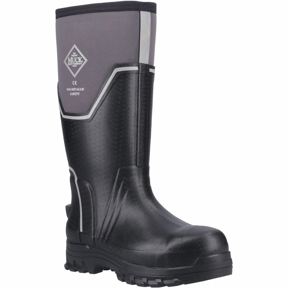 Muck Boots Grit S5 Safety Wellington Basketball Shoes, Running Shoes