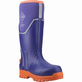 Muck Boots Grit S5 Safety Wellington Lightweight Running Shoes,Slip On Athletic Shoes,Breathable Workout Shoes