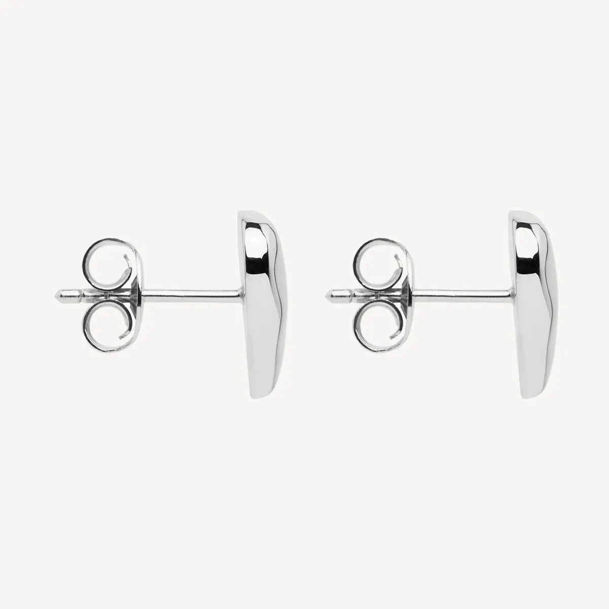 Najo Jewellery Najo - Amore Stud Earrings Silver