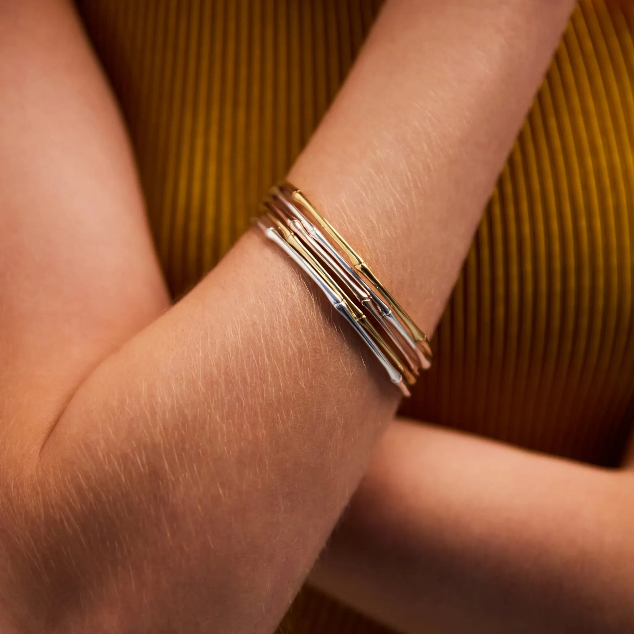 Najo Jewellery Najo - Bamboo Bangle (65mm)
