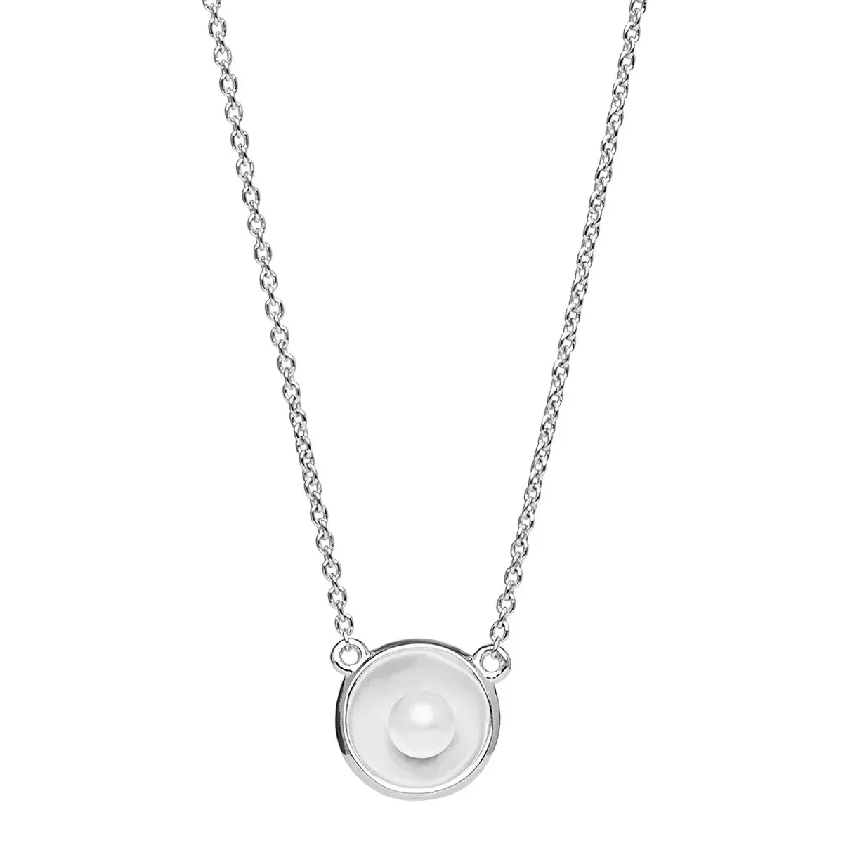 Najo Jewellery Najo - Capri Pearl Necklace Silver