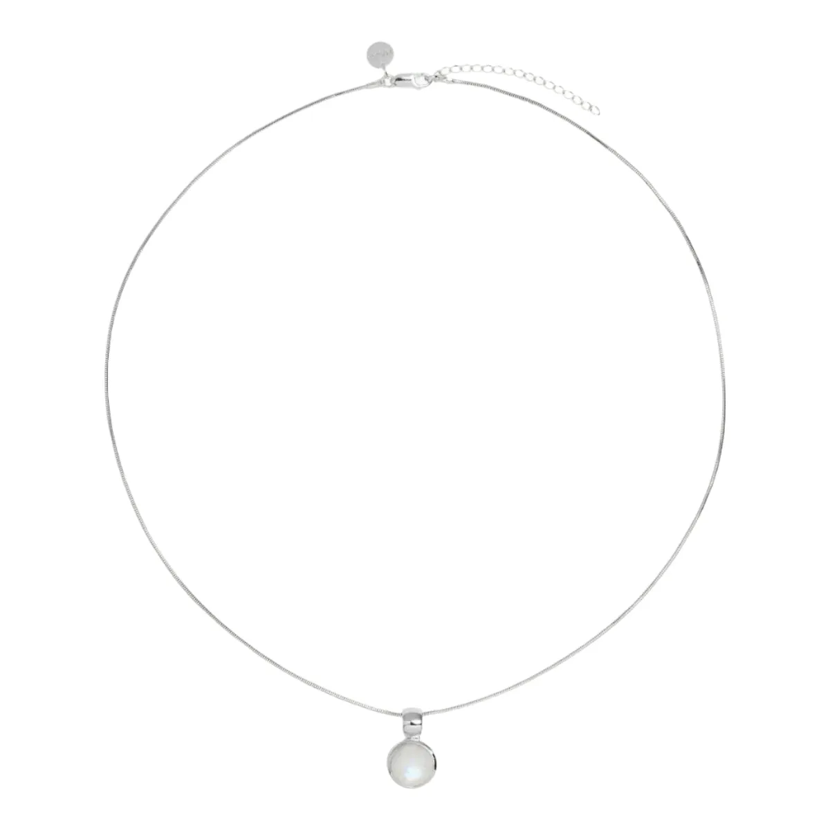 Najo Jewellery Najo - Chroma Moonstone Necklace Silver