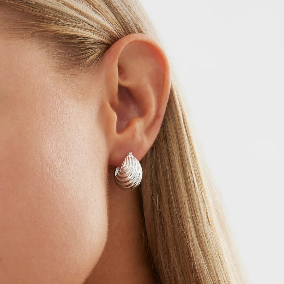 Najo Jewellery Najo - Cloud Catcher Hoop Earrings