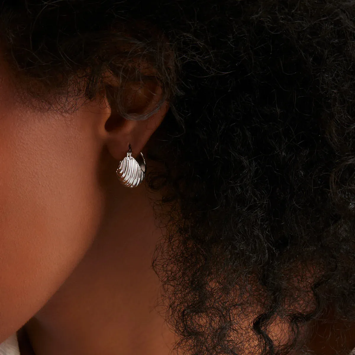 Najo Jewellery Najo - Cloud Catcher Hoop Earrings
