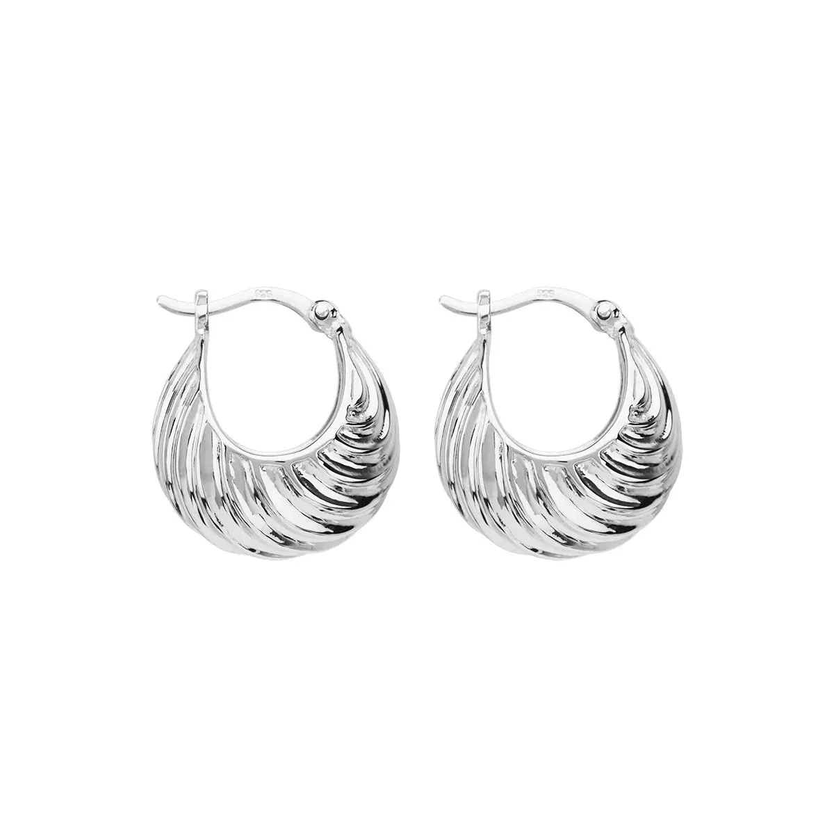Najo Jewellery Najo - Cloud Catcher Hoop Earrings