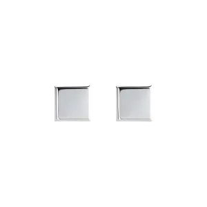 Najo Jewellery Najo - Clásico Square Men’s Silver Cufflinks