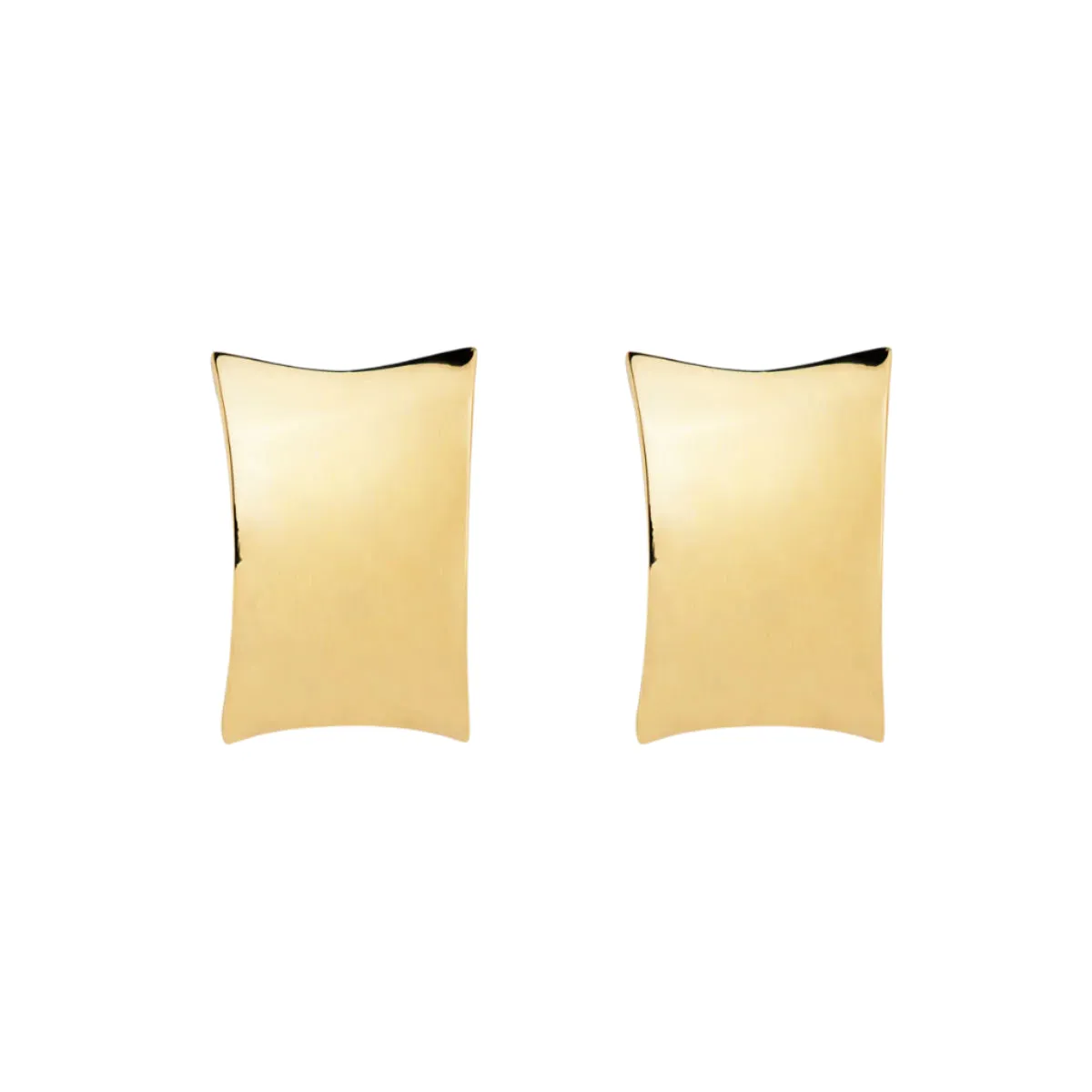 Najo Jewellery Najo - Comet Stud Earrings Gold Plated