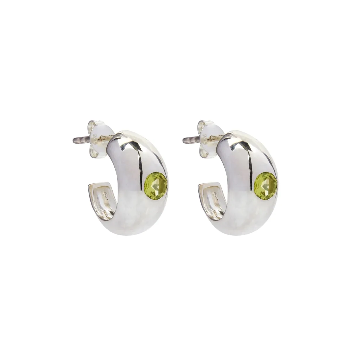 Najo Jewellery Najo - Cosmic Peridot Stud Earring