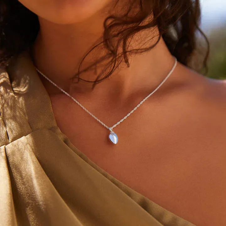Najo Jewellery Najo - Dew Drop Silver Necklace