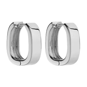 Najo Jewellery Najo - Elysium Hoop Earrings Silver