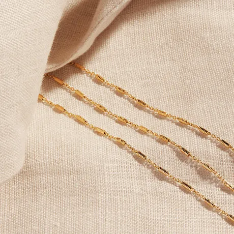 Najo Jewellery Najo - Equilibrium Chain Necklace 60cm Gold Plated
