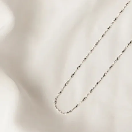 Najo Jewellery Najo - Equilibrium Chain Necklace 60cm Sterling Silver