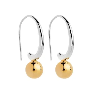 Najo Jewellery Najo - Fern Two-Tone Earrings