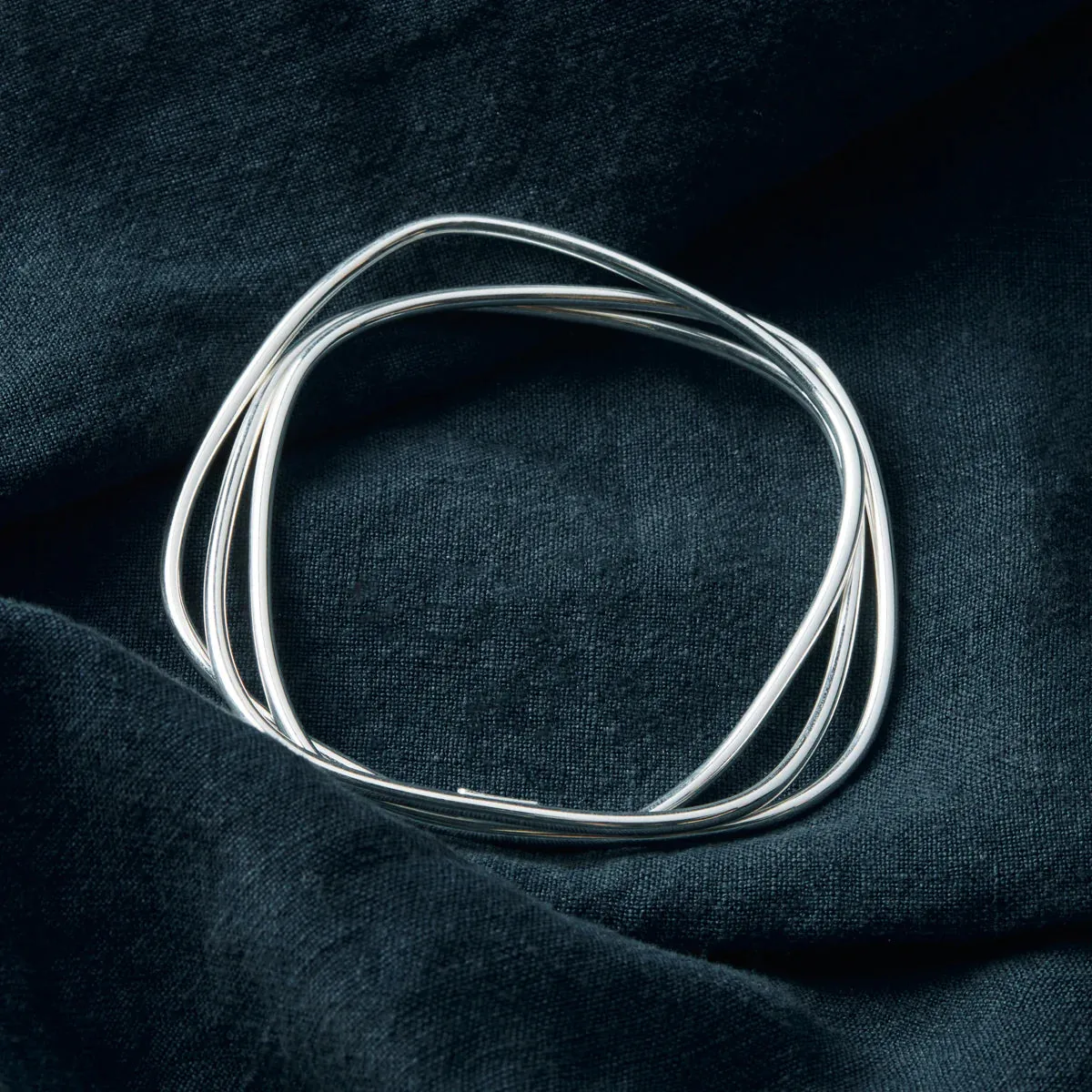 Najo Jewellery Najo - Galaxy Bangle Silver
