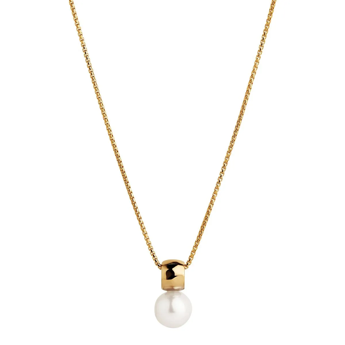 Najo Jewellery Najo - Idyll Pearl Necklace Yellow Gold