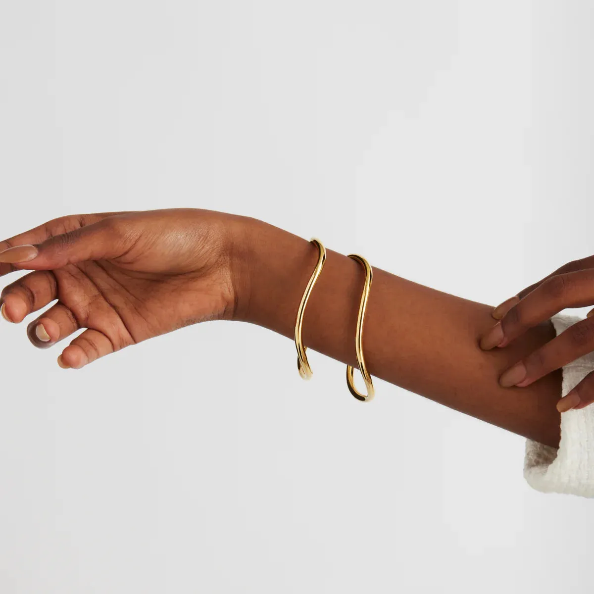 Najo Jewellery Najo - Island of Dreams Bangle Gold Plated 65mm