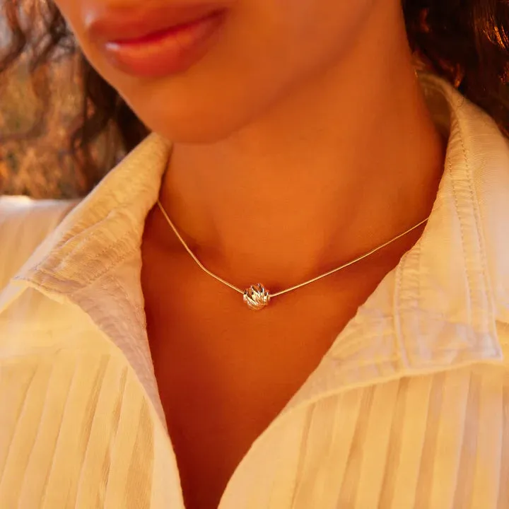 Najo Jewellery Najo - Nest Necklace Silver