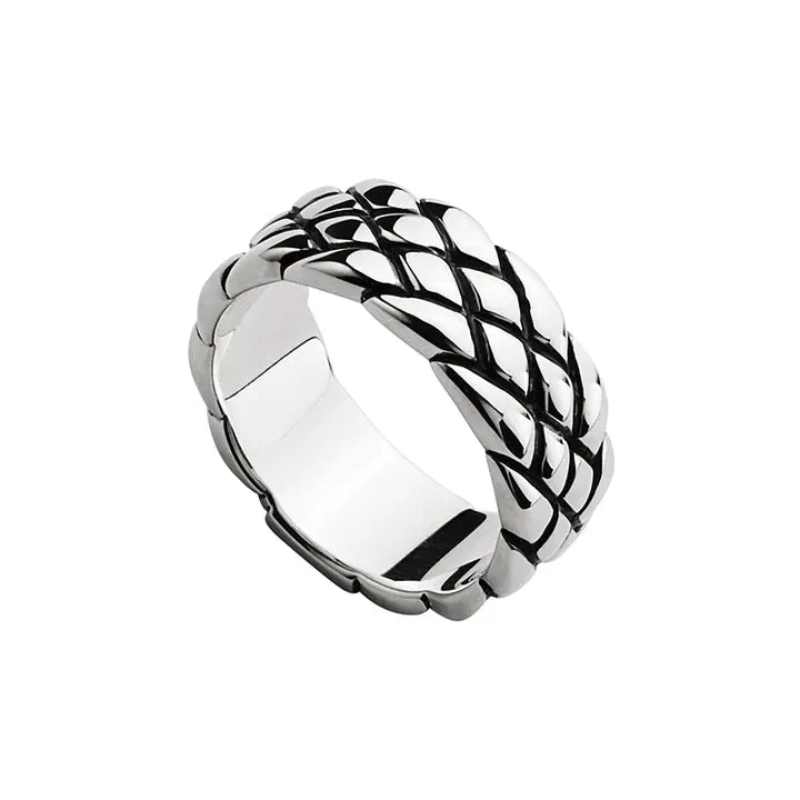 Najo Jewellery Najo - Ophidian Men’s Silver Ring