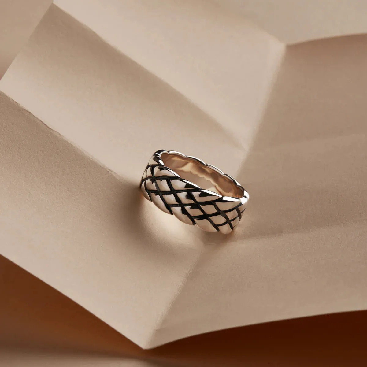 Najo Jewellery Najo - Ophidian Men’s Silver Ring
