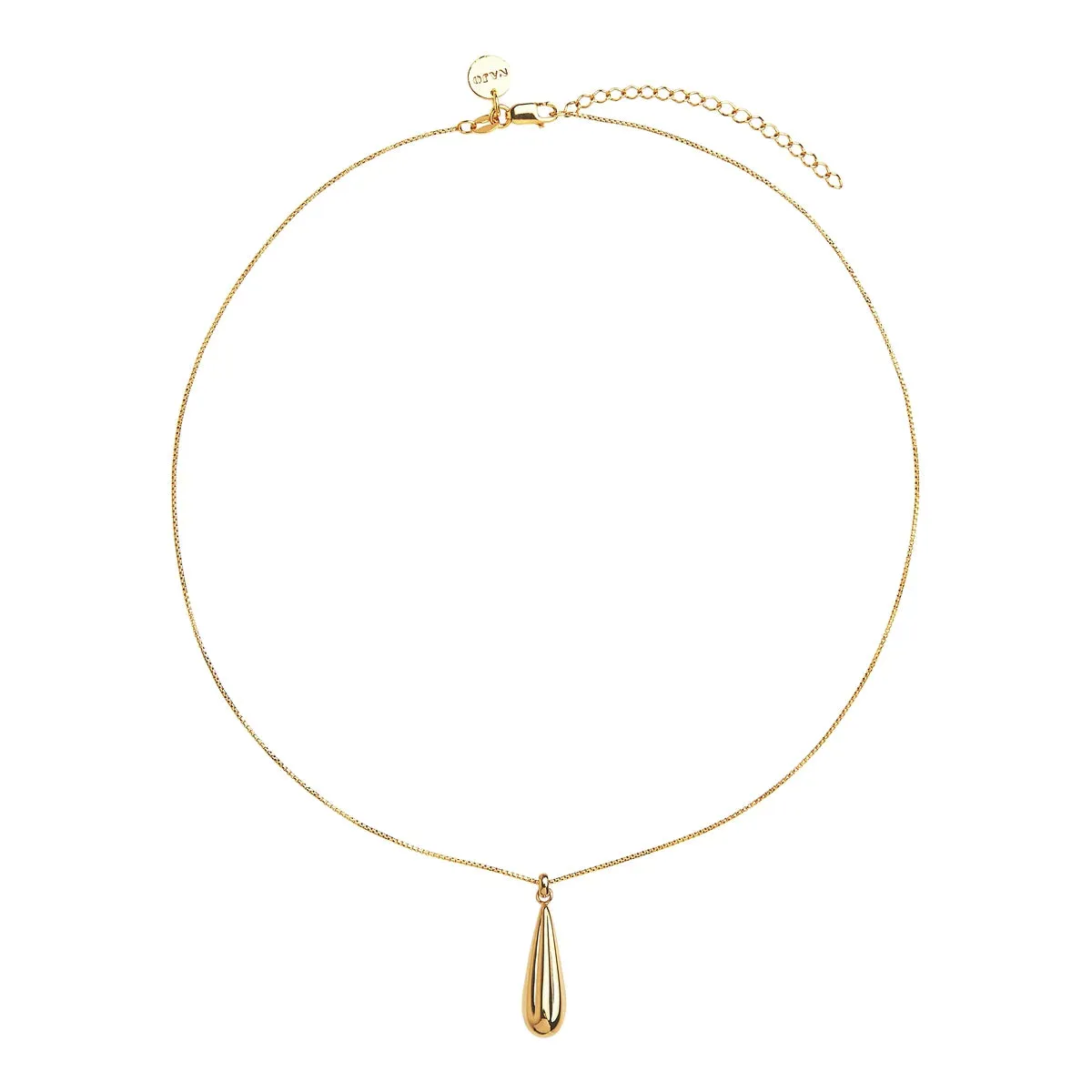 Najo Jewellery Najo - Raya Baton Necklace Yellow Gold