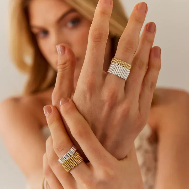 Najo Jewellery Najo - Raya Narrow Ring Large