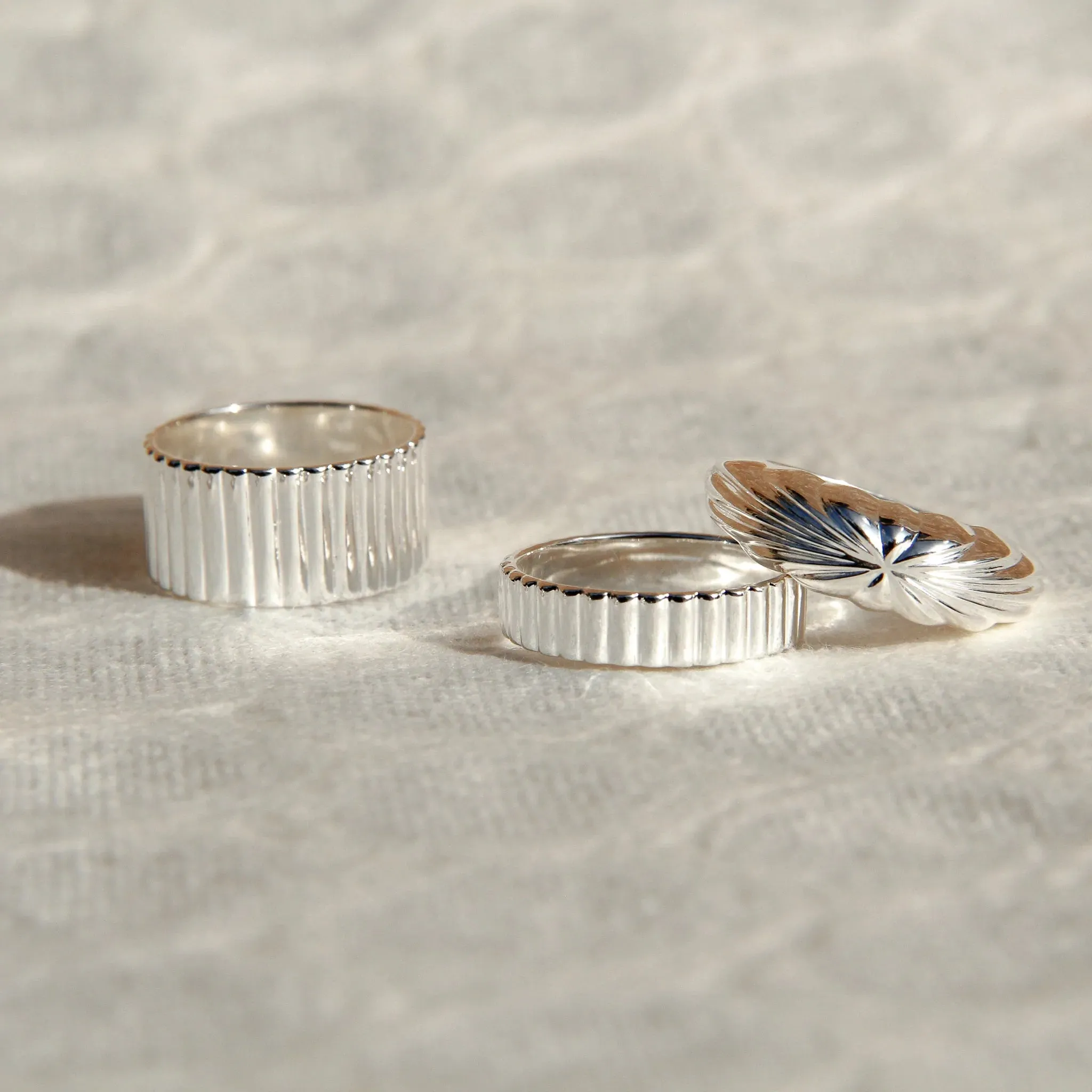 Najo Jewellery Najo - Raya Silver Starburst ring