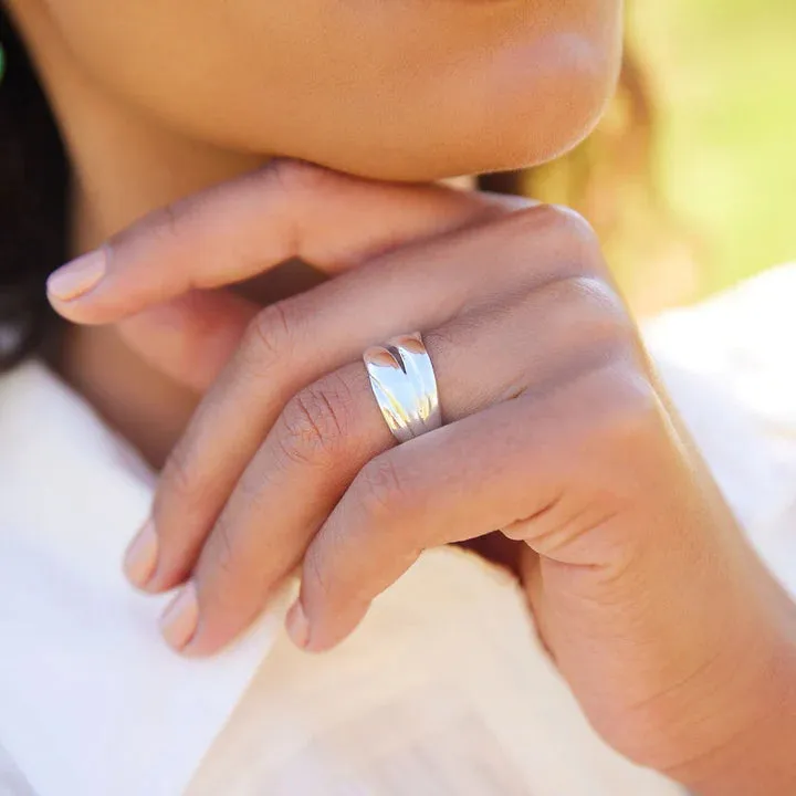 Najo Jewellery Najo - Reflections Silver Ring