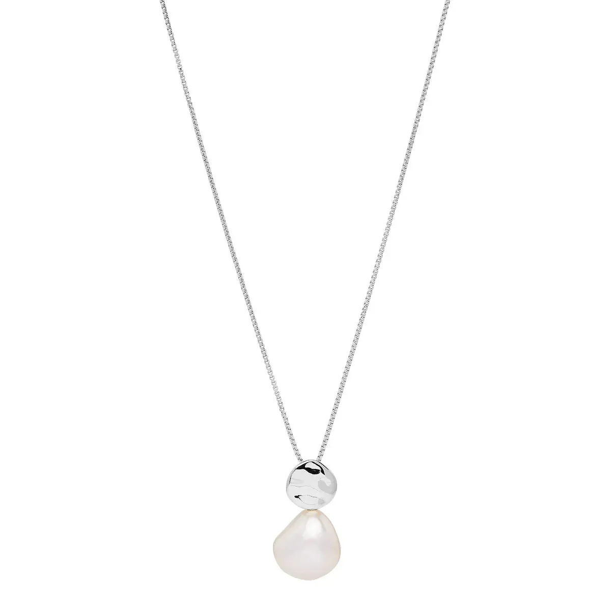 Najo Jewellery Najo - Renaissance Pear Necklace Silver