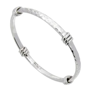 Najo Jewellery Najo - Silver Amarres Bangle - Sterling Silver (64mm)