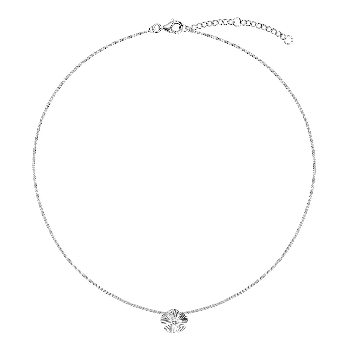 Najo Jewellery Najo - Silver Flower Pendant