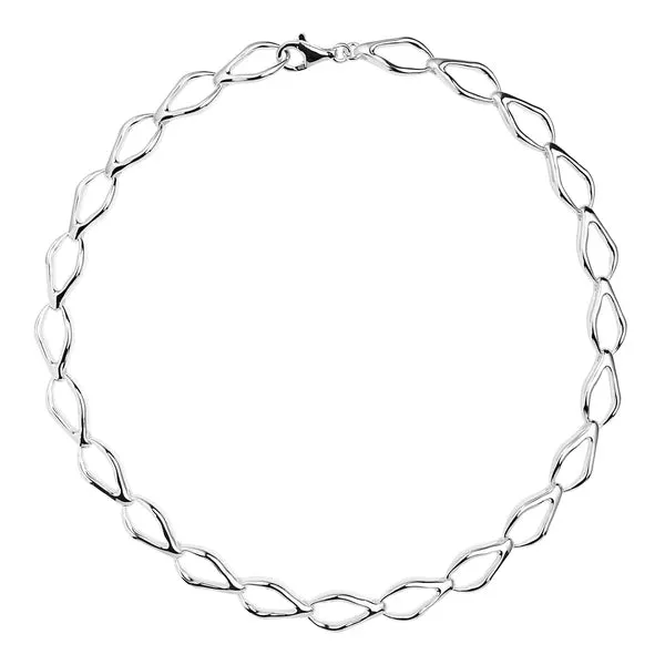 Najo Jewellery Najo - Summer Leaf Necklace Silver