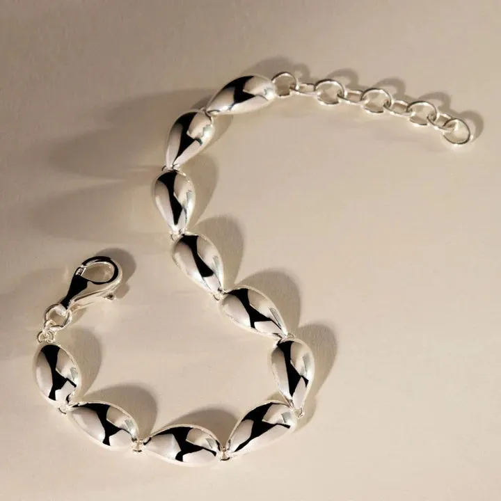 Najo Jewellery Najo - Sunshower Link Bracelet Silver