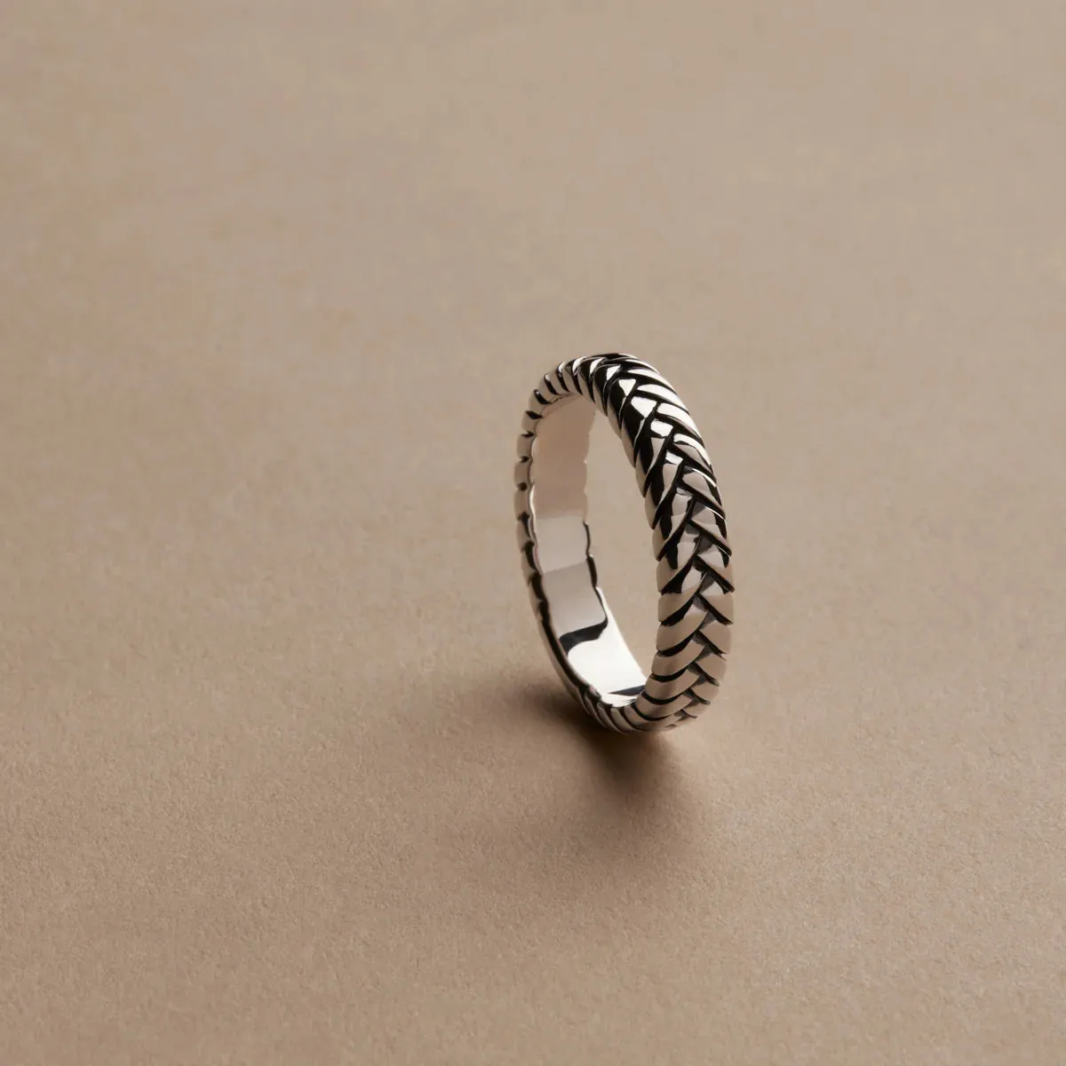 Najo Jewellery Najo - Tessera Men’s Silver Ring