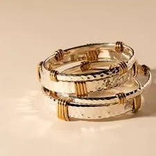 Najo Jewellery Najo - Tumbaga Amarres Bangle - 64mm Diameter
