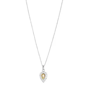 Najo Jewellery Najo - Two Tone Teardrop Necklace