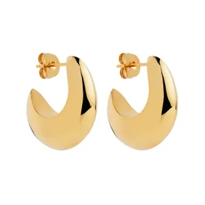Najo Jewellery Najo - Umbra Earrings Gold Plated