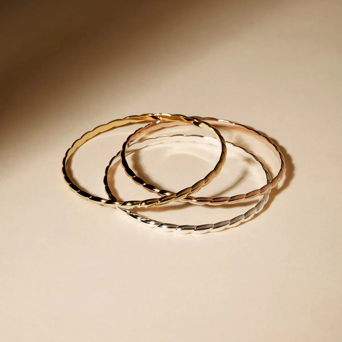 Najo Jewellery Najo - Vinery Bangle 65mm Gold Plated