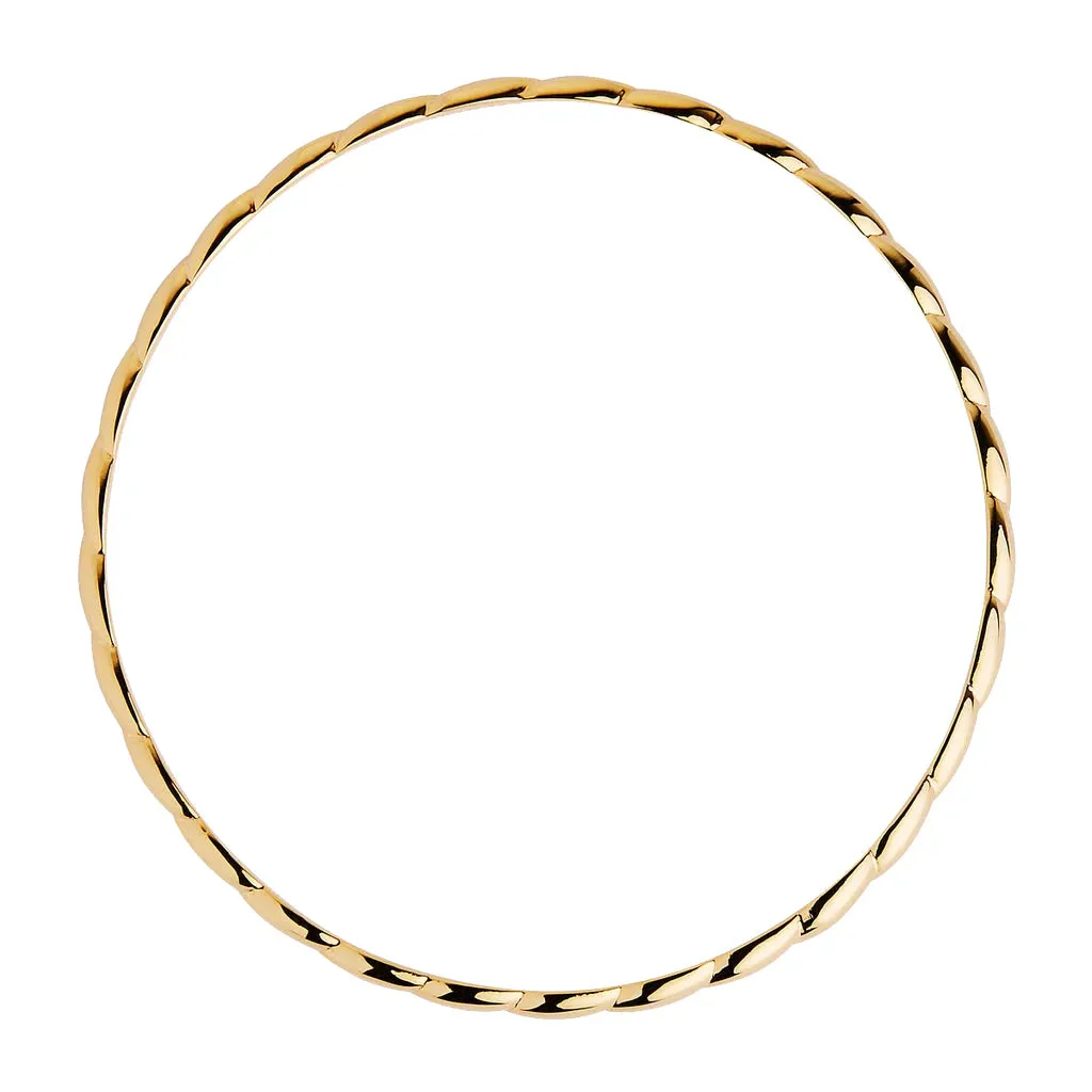 Najo Jewellery Najo - Vinery Bangle 65mm Gold Plated