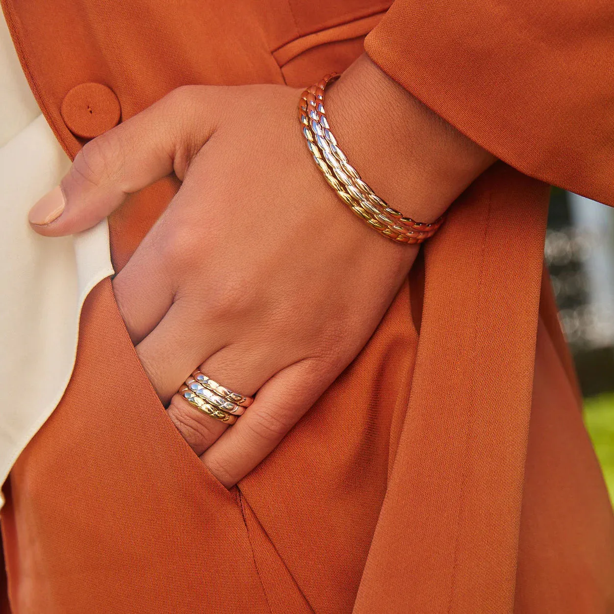 Najo Jewellery Najo - Vinery Bangle 65mm Silver