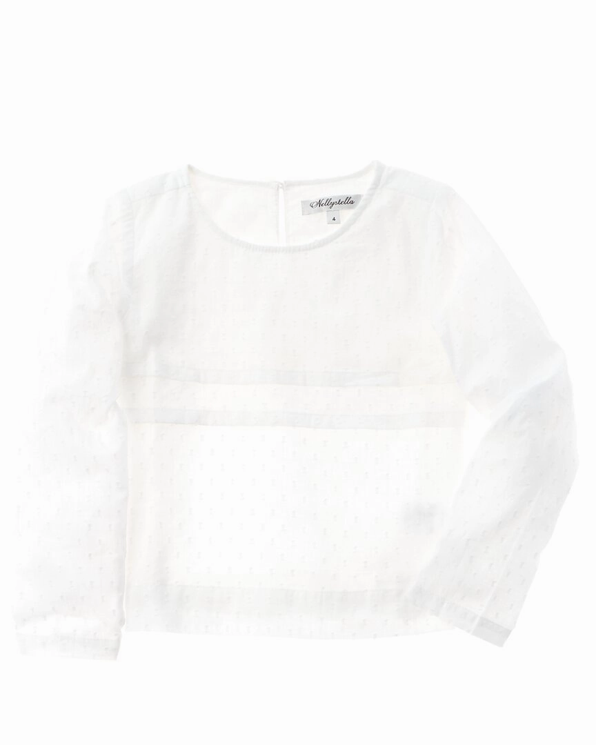 Nellystella Evelyn Shirt ruffle tops girls, long sleeve tees girls
