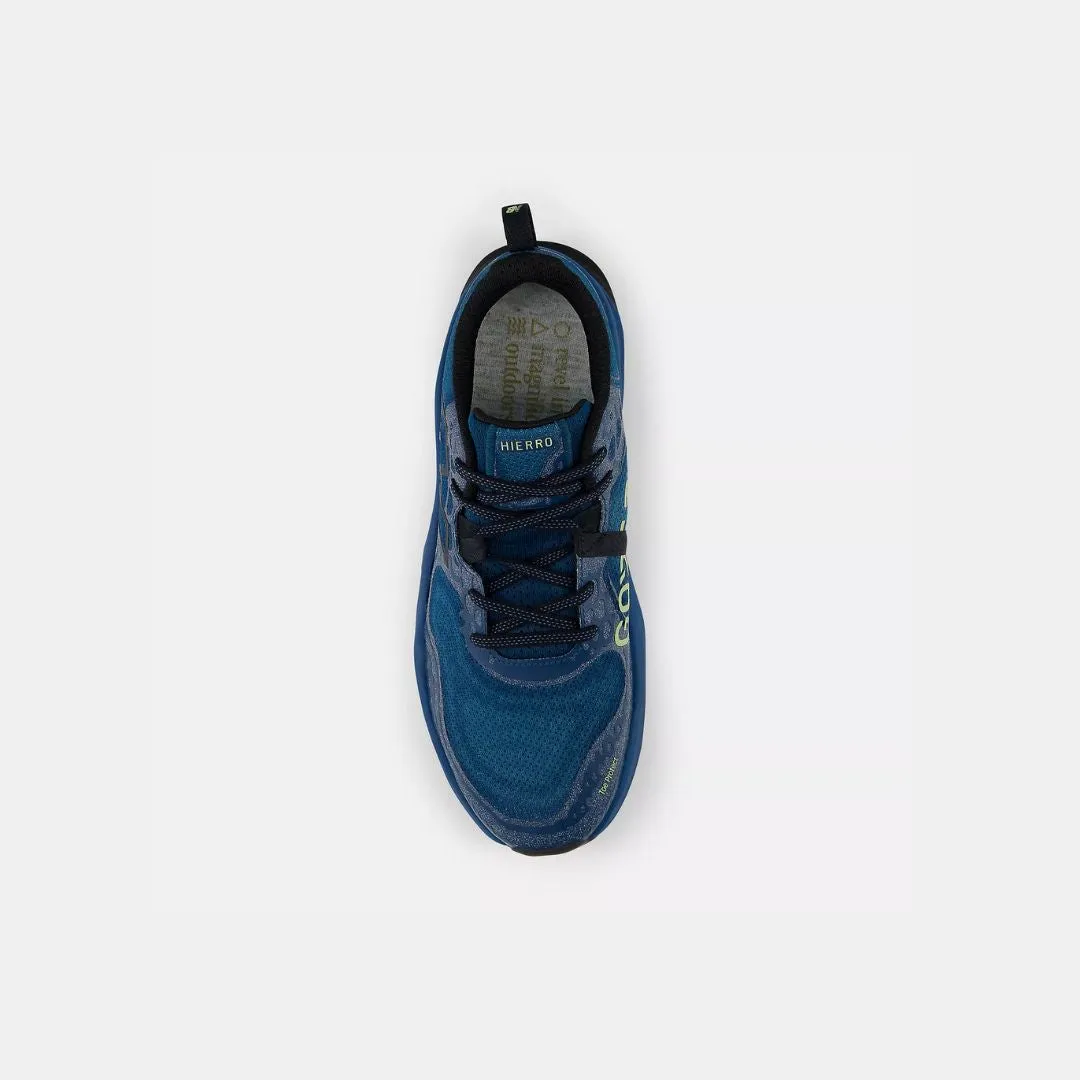 New Balance Fresh Foam X Hierro v8 Gore-Tex Deep Sea Black & Everglade Green