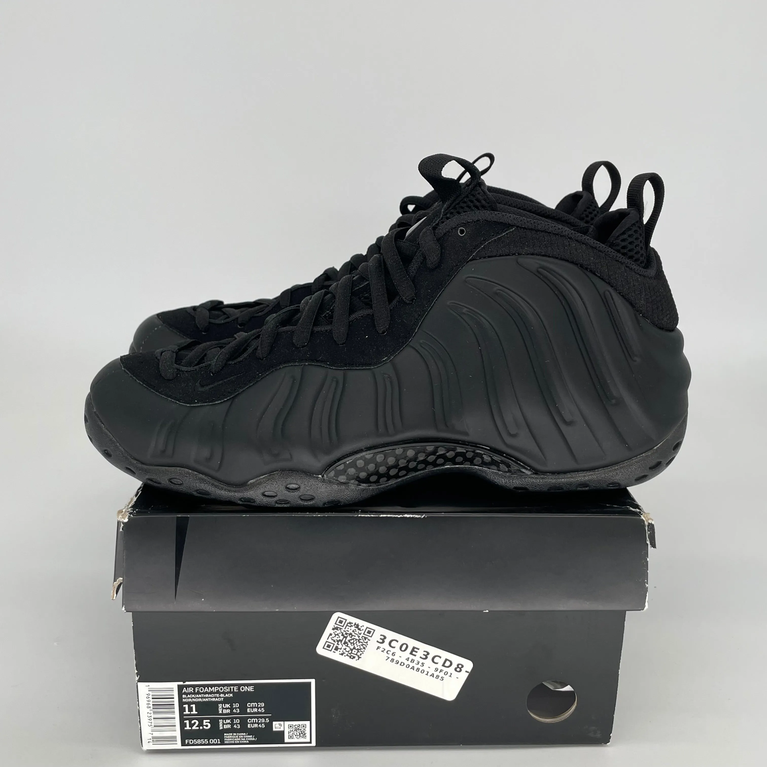 NIKE AIR FOAMPOSITE ONE ANTHRACITE SIZE 11 FD5855-001