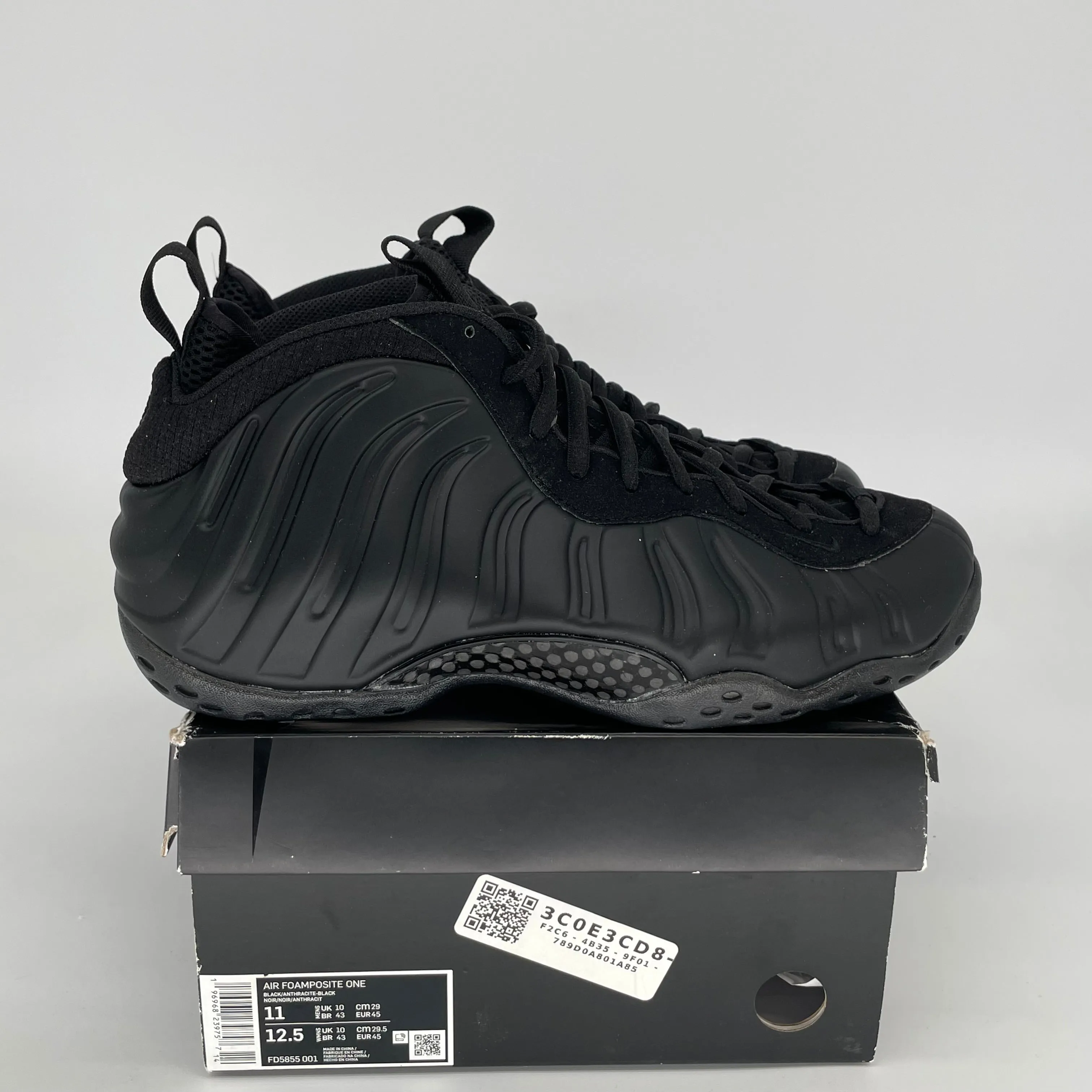 NIKE AIR FOAMPOSITE ONE ANTHRACITE SIZE 11 FD5855-001