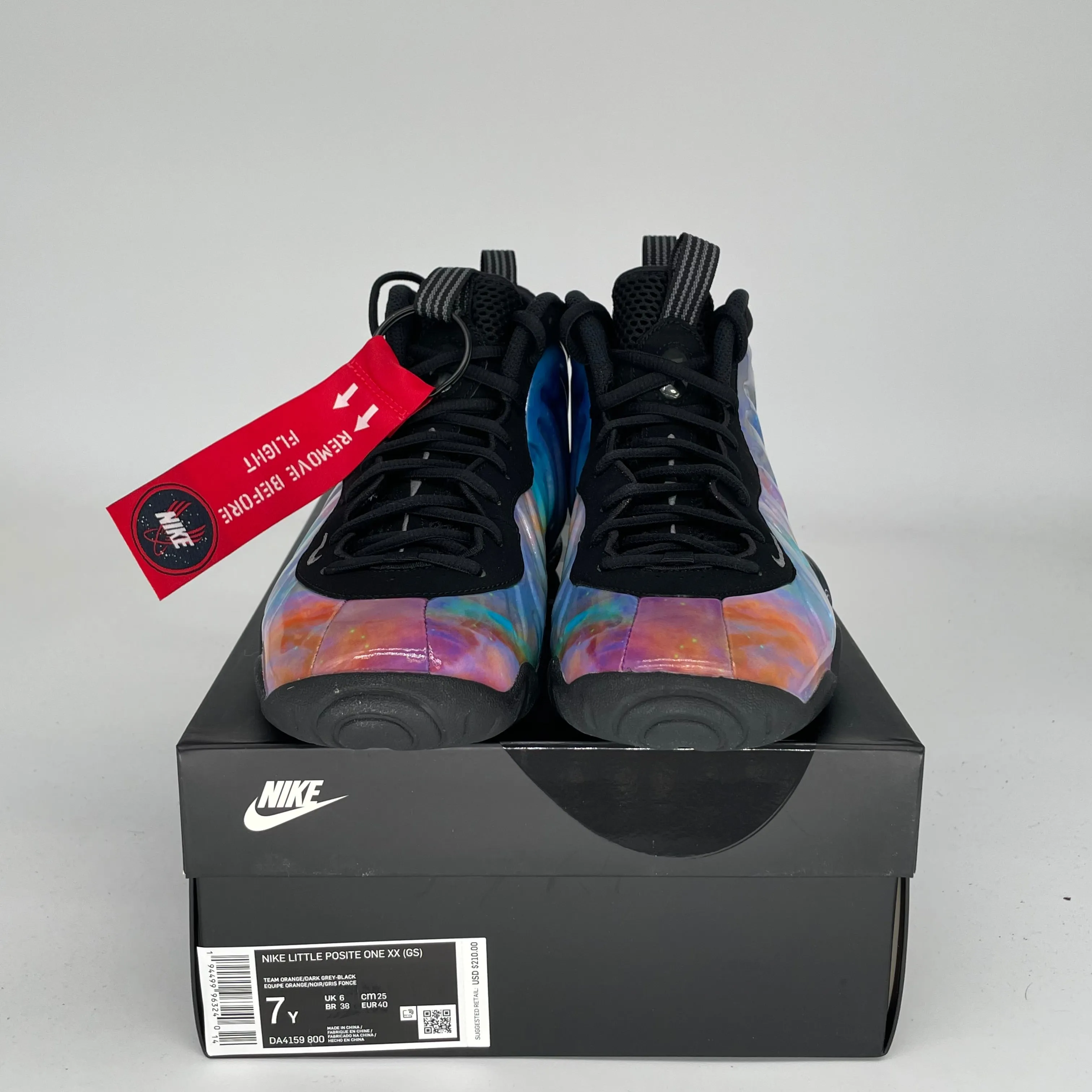 NIKE AIR FOAMPOSITE ONE BIG BANG SIZE 7Y DA4159-800